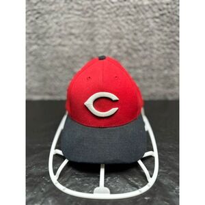 Vintage Cincinnati Reds MLB Red/Black Two Tone‎ Snapback Baseball Cap One Size